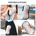 thumbnail image 6 of Vsdgher Cute Bathtub Sunglasses Soft Case Neoprene Zipper Eyeglass Case, Zipper Portable Spectacle Cases for Men Women, 6 of 6