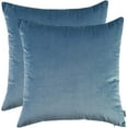 thumbnail image 1 of Artcest Set of 2, Cozy Solid Velvet Throw Pillow Case, Decorative Couch Cushion, 1 of 6