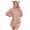 Pink, variant on Long Sleeve Tunic Tops for Women Leggings Winter Loose Fit Hooded Bubble Drop Shoulder Hoody Solid Color Leisure Polyester Hoodies Outerwear(Grey,M)