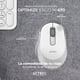 thumbnail image 4 of Mouse Inalámbrico Acteck AC-934152 OPTIMIZE ERGO 1600dpi Blanco, 4 of 5