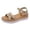 Beige, variant on Women‘s Platform Wedge Cross Strap Sandals, Open Toe Chunky Heel Slip On Casual Shoes with Adjustable Buckle, Wide Width Multiple Colors