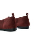 thumbnail image 2 of BURUDANI Women’s Pointed Toe Slip-On Knit Loafers, 2 of 7
