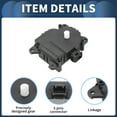 thumbnail image 3 of Unique Bargains HVAC Heater Blend Air Door Control Actuator, No.25770696 for Buick Lucerne 2006-2011 Black, 1Pc, 3 of 7