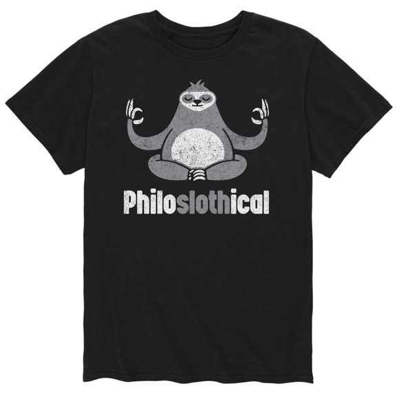 Instant Message - Philoslothical - Men's Short Sleeve Graphic T-Shirt