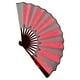 thumbnail image 2 of Abanico plegable LED, abanico plegable de mano, abanico con luces de baile, accesorio brillante para fiestas rojo, 2 of 9