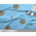 thumbnail image 3 of Soimoi Polyester Crepe Fabric Flower Artistic Decor Fabric Printed Yard 52 Inch Wide, 3 of 3