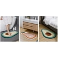 thumbnail image 5 of Fennco Styles Green Avocado Shaped Anti-Slip Bath Mat Small Bathroom Rug 20" W x 32" L - Fruit Design Water Absorbent Plush Foot Mat for Home Décor, Kids Room, Living Room, Nursery Décor, 5 of 5