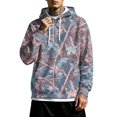 thumbnail image 2 of Dwelliawo Men's and Big Men's Snoopy in Camo Graphic Fleece Hoodie Sweatshirt Light pink XL, 2 of 5