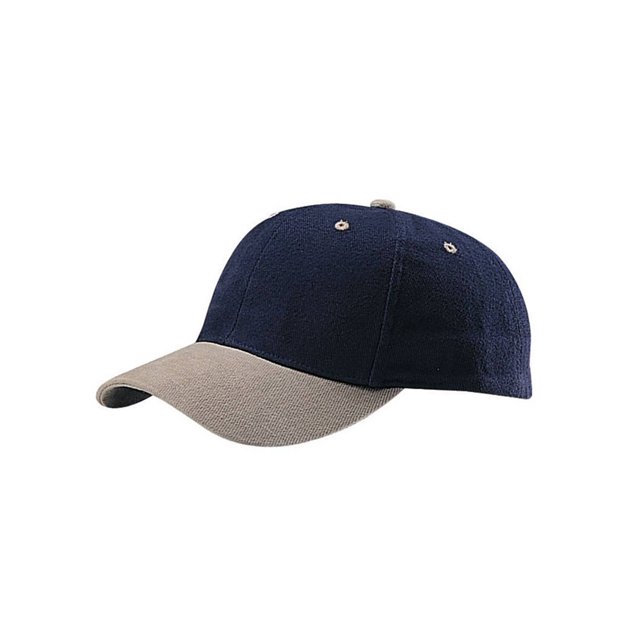 Profil Bas (Structuré) Coton Brossé - Navy/kaki