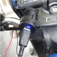 thumbnail image 3 of 12V Black Waterproof Motorcycle Handlebar Cellphone USB Charger Power Adapter, 3 of 7