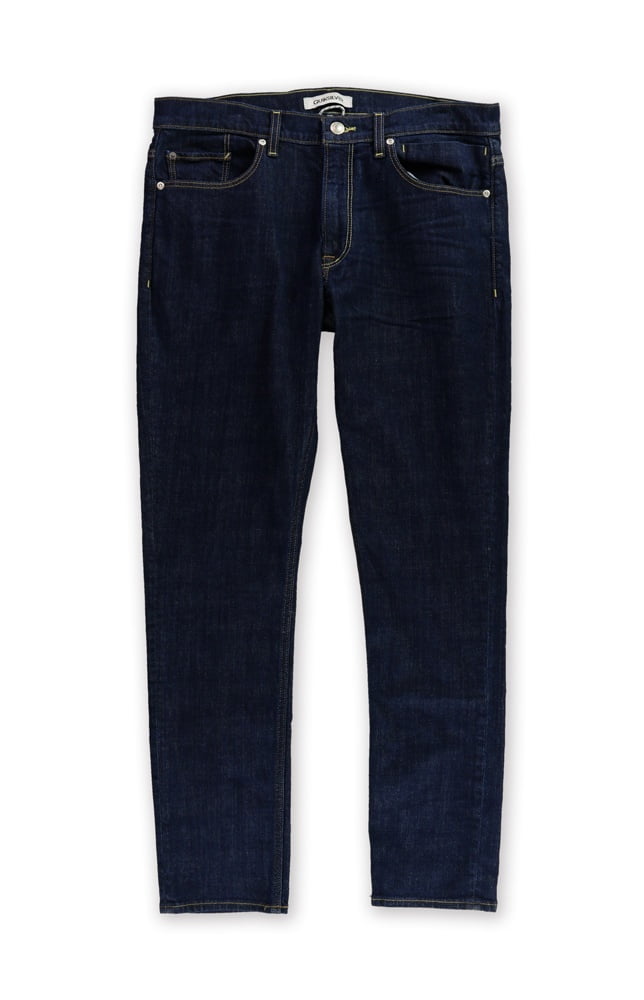 Quiksilver Mens Distortion Rinsed 32 Slim Fit Jeans, Blue, 38W x 32L ...