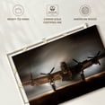 thumbnail image 6 of Elephant Stock Flying Fortress Airplane Wall Art - Horizontal Canvas Wall Art - Living Room Wall Decor - Transportation Canvas - Black And Gray Decor - 12" x 8", 6 of 8