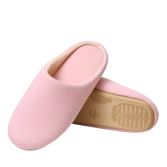 Slippers for Women,Gentle Indoor Slippers For With Quiet Sole Cozy Home Shoes For Couples Soft Cushioned Comfort For Everyday Use,Womens Slippers,Pink,8