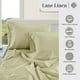 thumbnail image 5 of Sábanas LANE LINEN, 100% algodón egipcio, 1000 hilos, doble espuma marina, 5 of 9