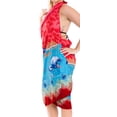 thumbnail image 4 of HAPPY BAY Women's Beachwear Summer Bikini Wraps Beach Wrap Swimwear Coverups Sarong Swim Cover up Skirt Swimsuit Pareo for Women One Size Red, Beach, 4 of 4