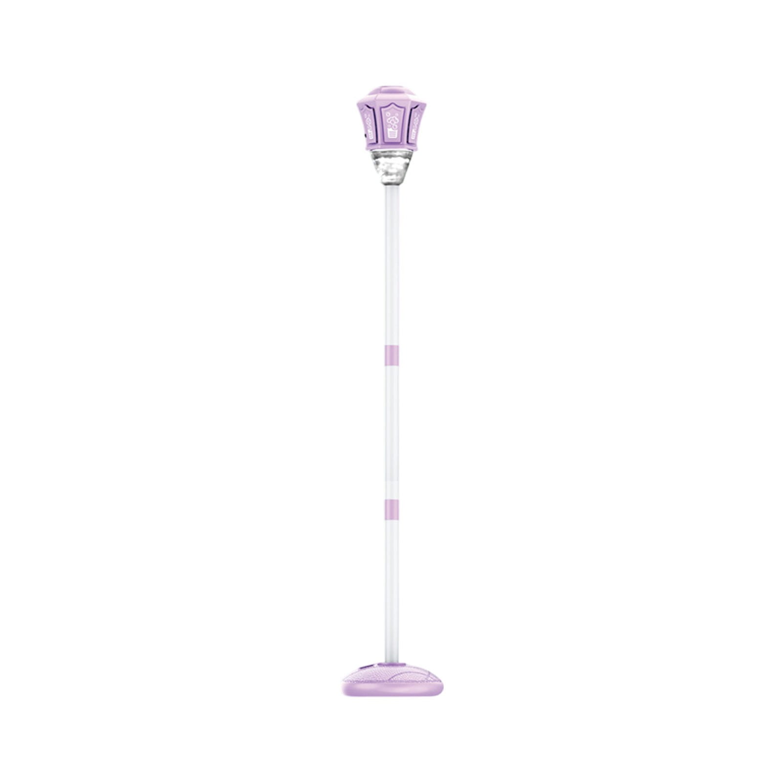 STROLA Automatic Bubble Machine for Ki-ds, LED Standing Bubble Blower with Lights, Rechargeable Outdoor Bubble Maker for Party Backyard Lawn, Purple