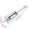 thumbnail image 2 of vidaXL Folding Anchor Silver 3.3 lb Malleable Iron, 2 of 10