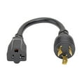 thumbnail image 2 of Tripp Lite L5-20P to 5-15R, L5-20P to 5-20R, Heavy-Duty Power Adapter - 20A, 125V, 12 AWG, 6 in., Black, 2 of 4