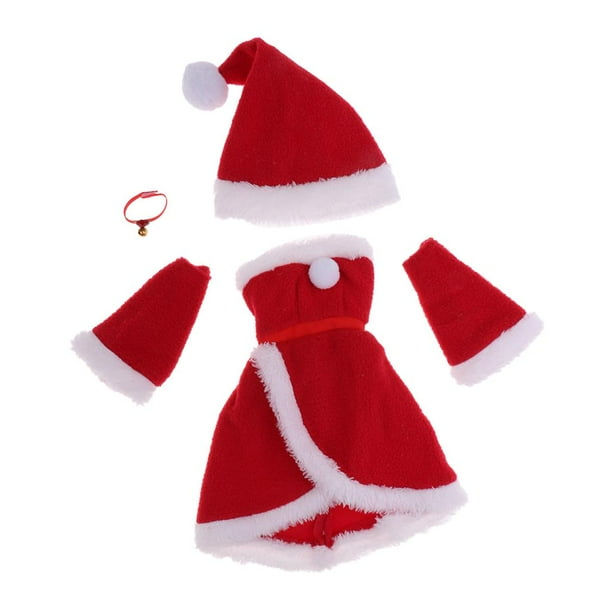 Trajes de muñeca de Navidad Zulema Color Rojo 1/3 Walmart en línea - Main Image