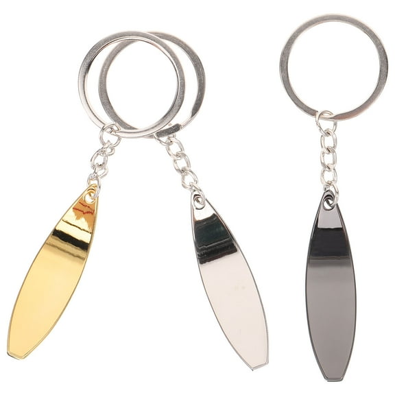 FUEENIRVA Decorative Beer Opener Key Chain Metal 3pcs Black