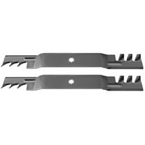 RAParts Two Mulching Blades Fits John Deere 102 105 115 125 135 D100 D110 D120 D130