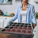 thumbnail image 2 of 2 Pack Premium Nonstick Bakeware 24-Cup, Mini Muffin Pan, 2 of 5