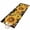 Yellow Black, variant on Runner Rug 2'x6', Sunflower Washable Non-Slip Hallway Runner Rugs, Yellow Floral Elegant Pastoral Flowers Watercolor Bedside Rugs Floor Mats Carpet Runners for Kitchen Bathroom Laundry Room