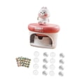 thumbnail image 3 of segolike Button Badge Maker Machine Badge Punch Press for Children Adults Kids School Rabbit, 3 of 9