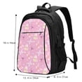 thumbnail image 5 of Daiia Butterfly 1 Pattern USB Charging Backpack for Men and Women, Anti-Theft Backpack,Travel Backpack,School Backpack,College Backpack,Laptop Backpack, 5 of 7