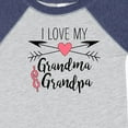 thumbnail image 4 of Inktastic I Love My Grandma and Grandpa Heart and Arrows Boys or Girls Baby Bodysuit, 4 of 5