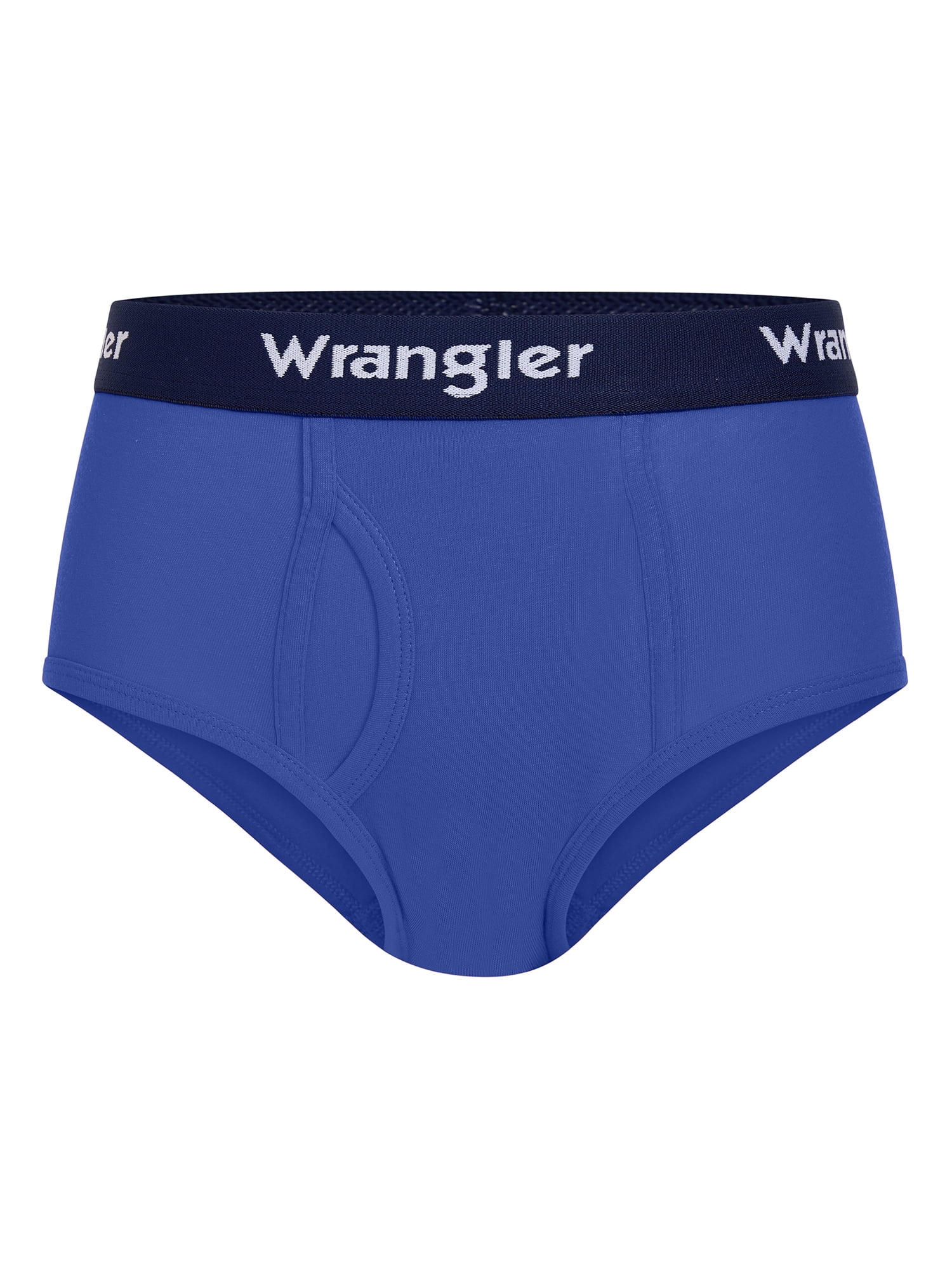 Wrangler Boys' Cotton Briefs, Soft Boys Underwear w/ 4-Way Stretch, XL, 5-Pack