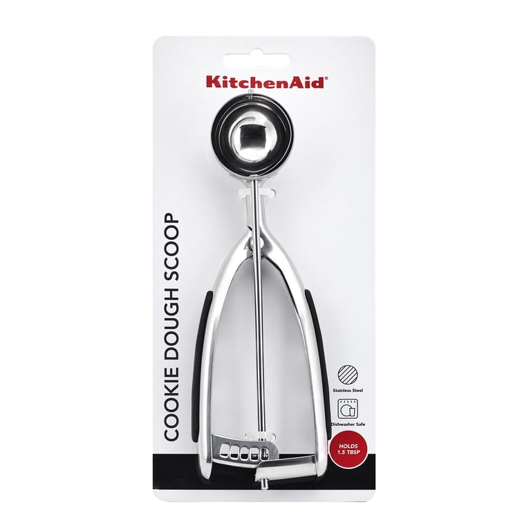 KitchenAid Stainless Steel 1.5 Tbsp Cookie Dough Scoop with