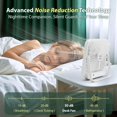 thumbnail image 4 of Ventilador de viaje Zaardend, ventilador portátil recargable con viento de 100 velocidades ajustable, pequeño ruido para dormir de 6,8 pulgadas, funciona con pilas para cruceros 2025 aprobados, elemen, 4 of 5