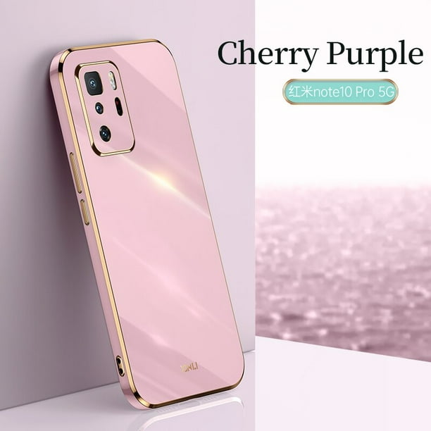 Funda de teléfono de silicona suave chapada de lujo para Xiaomi 13 12 11T Redmi Note 12 11 10 9 Pro Max 8 9S POCO X3 X4 X5, funda fina cuadrada Tan Jianjun unisex
