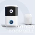 thumbnail image 1 of Timbre Inteligente Inalámbrico - Timbre Inalámbrico con Función de Intercomunicador - con Visión - Timbre para Seguridad del Hogar, 1 of 5