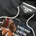 thumbnail image 2 of Rocky Ii The One And Only Unisex Adult Slim Fit Pull-Over Heather Hoodie, Charcoal, 2X-Large, 2 of 5