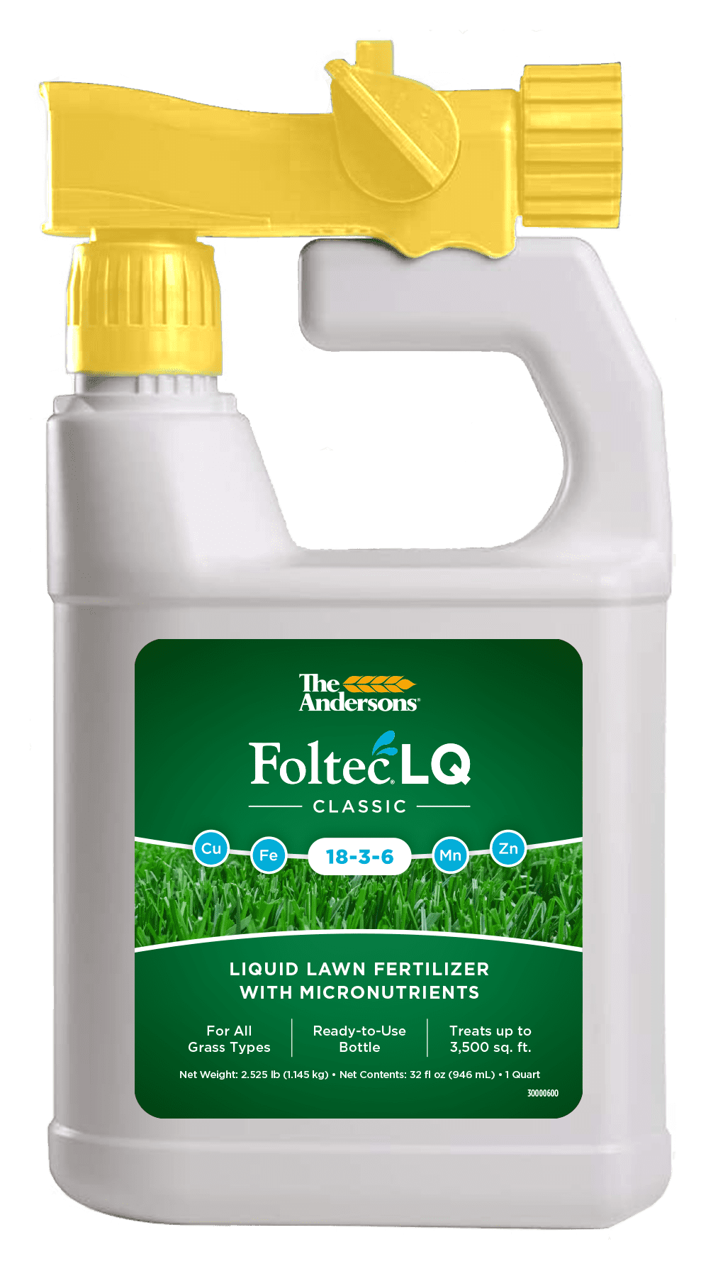 Foltec LQ Classic 1836 Liquid Lawn Fertilizer with Micronutrients