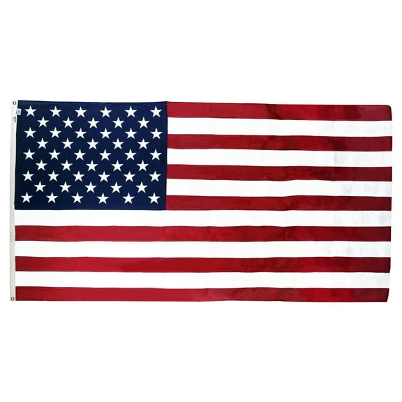 Valley Forge Government Specified United States Traditional Flag Size: 28" x 54", Material: Cotton