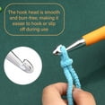 thumbnail image 6 of Jupean Crochet Hook, Extra Long  Knitting Needles for Beginners and Crocheting Yarn,10 mm, 6 of 7