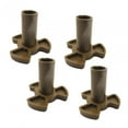 thumbnail image 2 of Tnarru 4Pcs Microwave Turntable Coupler Y Type Bracket Durable Easy to Operate Turntable Bracket for Coupling Sleeve Y Shaped Frame 15x25x11mm 6mm, 2 of 8