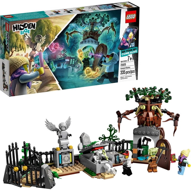 LEGO Hidden Side Graveyard Mystery 70420 Building Kit, App Toy para niños y niñas de 7+ años, juego interactivo de realidad aumentada (335 piezas)
