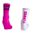 thumbnail image 1 of Calcetas Sport Unisex Rosa Flourecente y Blanco RUMVO Deportivas, 1 of 5