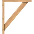 thumbnail image 3 of Ekena Millwork 3 1/2"W x 24"D x 28"H Traditional Block Smooth Bracket w/ Offset Brace, Western Red Cedar, 3 of 25