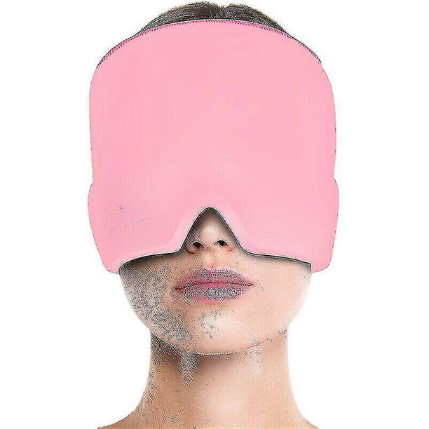 Aroma Season Ice Pack Gorro para migrañas Gorro para aliviar el dolor de cabeza con terapia de frío y calor