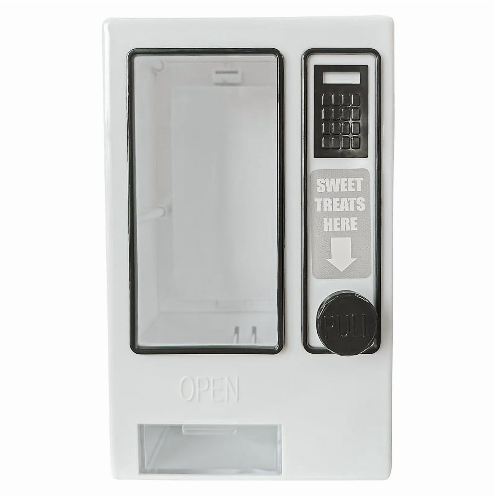 Mini Candy Vending Machine for Gumballs & Jelly Beans, Retro Design, Battery-Free, Desktop, Classroom & Party Use