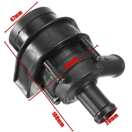 Gto Parts Air Conditioning 600L/H Water Circulation Heater Parts Pump Stable Thermo Air Conditioning & Heat Heater 12V Black For Eberspacher/Webasto ()