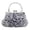 Silver, variant on HGIEYS Women Evening Clutch Bag Floral Satin Small Purses with Detachable Strap for Wedding