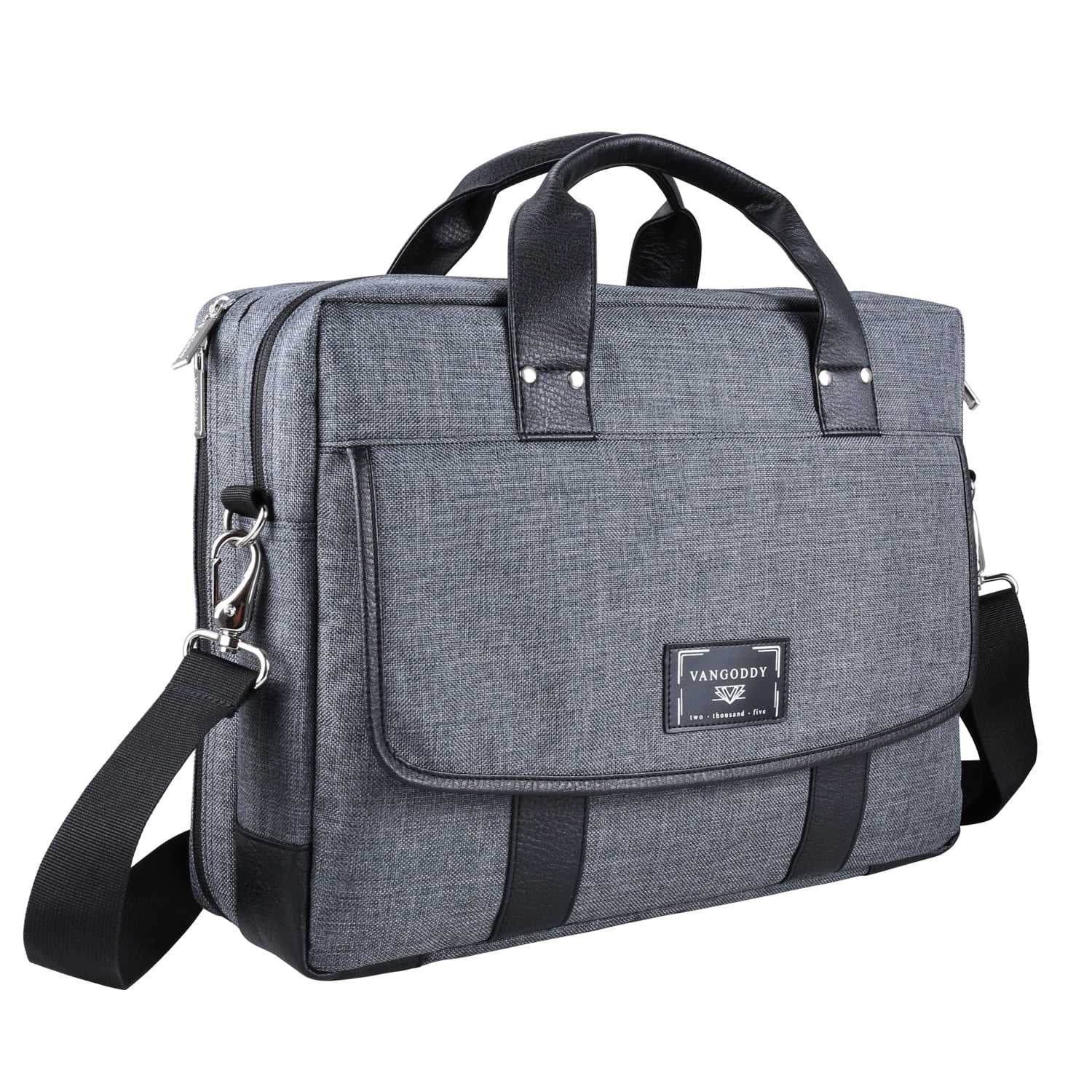 DOMISO 17 inch Laptop Sleeve Shoulder Bag Water-Resistant Messenger Bag Business Briefcase for 17.3 Notebooks/17.3 Dell Inspiron/MSI GS73VR Stealth Pro/Lenovo IdeaPad/HP Envy/LG Gram/ASUS ROG,Blue