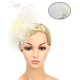 thumbnail image 2 of Diadema con flores SSuperp para fiesta de Te beige, 2 of 5