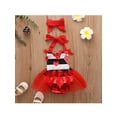 thumbnail image 2 of Bagilaanoe Newborn Baby Girl Valentine's Day Rompers Dress Heart Print Sleeveless Backless Bodysuits Skirts 3M 6M 9M 12M 18M 24M Infant One Piece Short Jumpsuit, 2 of 9